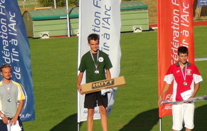 Mathieu Crombez Champion de France Cadet à VICHY