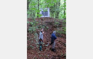 ... courte en pente. Il y avait de tout sur ce parcours.