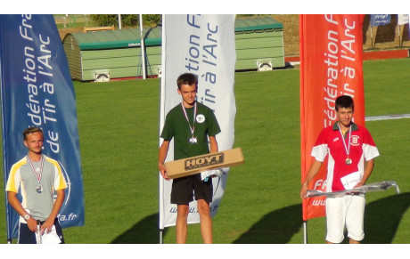 Mathieu Crombez Champion de France Cadet à VICHY